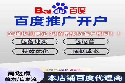 百度竞价包年案例分享与效果分析